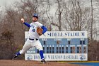 Baseball vs Nichols  Wheaton College Baseball vs Nichols College. - Photo By: KEITH NORDSTROM : Wheaton, baseball